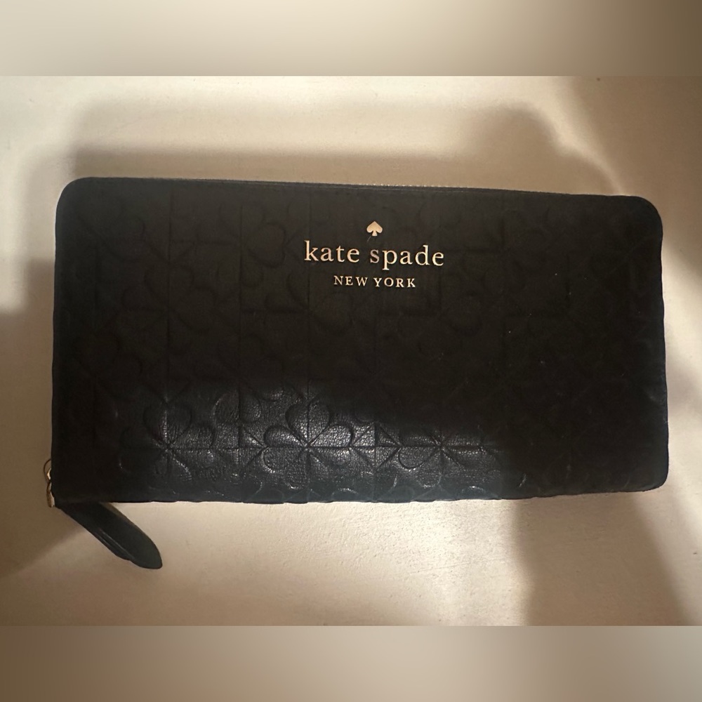 Kate Spade Hollie Clover Wallet (Black)
